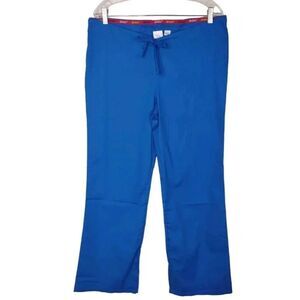 Dickies EDS Signature Unisex Blue Scrub Pants 883006S Size Small Short N…